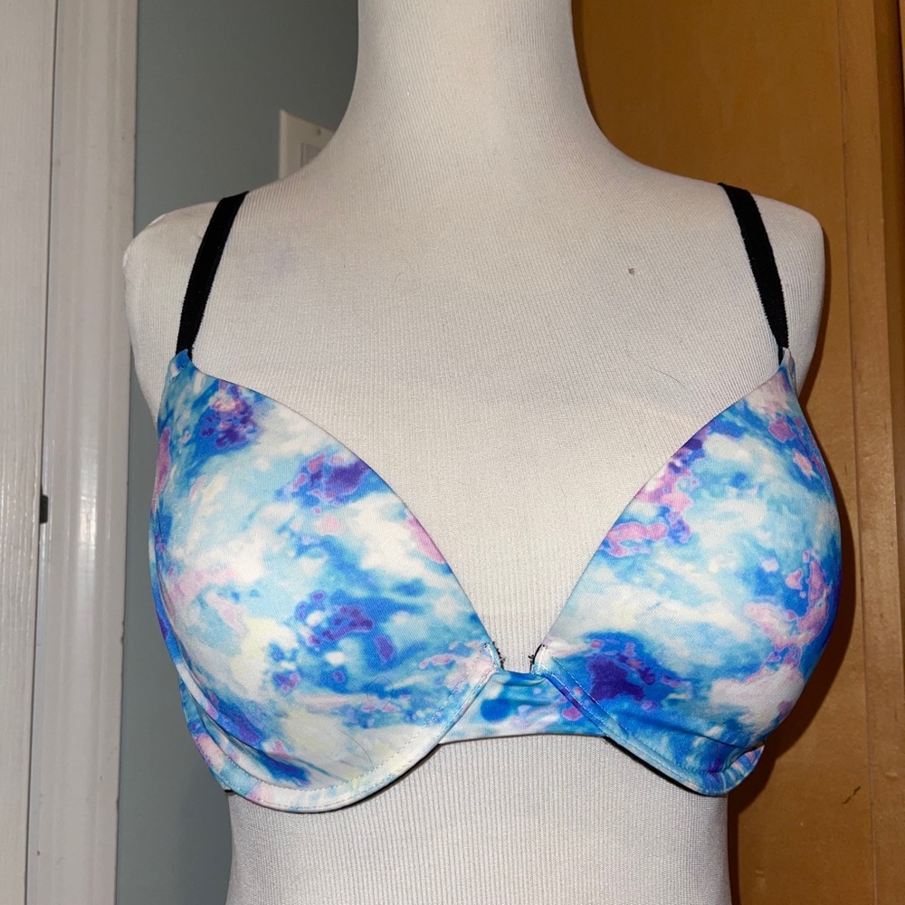 Tie Dye Pink Everywhere Demi Bra